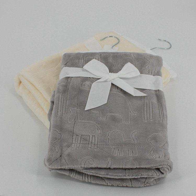 Zoo Flannel Baby Blanket